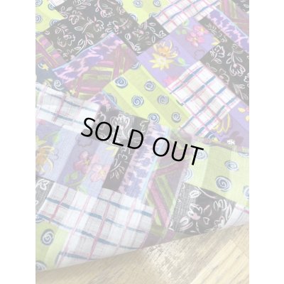 画像3: 生地：綿100％パッチワーク柄プリント（カラフル）