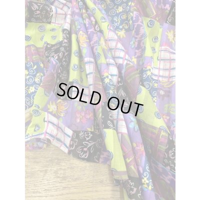 画像5: 生地：綿100％パッチワーク柄プリント（カラフル）