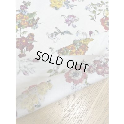 画像5: 生地：綿100％クラシックフラワープリント（クリーム地）