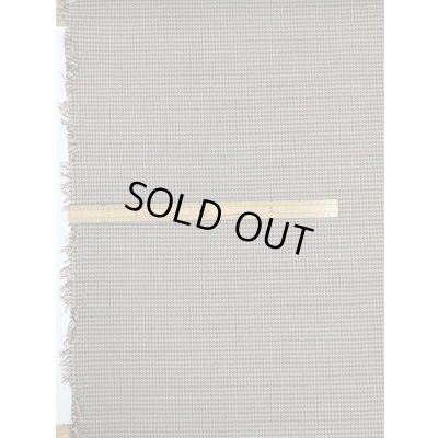 画像1: 生地：ポリエステルステッチ ガンクラブチェック ウールライク （青×茶）