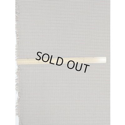 画像2: 生地：ポリエステルステッチ ガンクラブチェック ウールライク （青×茶）