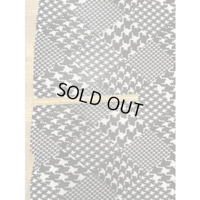 画像1: 生地：ポリ100％ 千鳥格子柄 2way サモーラパワーネット（ホワイト／ブラック）