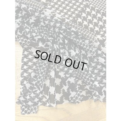 画像4: 生地：ポリ100％ 千鳥格子柄 2way サモーラパワーネット（ホワイト／ブラック）