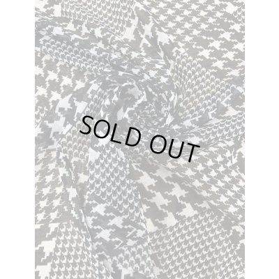 画像5: 生地：ポリ100％ 千鳥格子柄 2way サモーラパワーネット（ホワイト／ブラック）