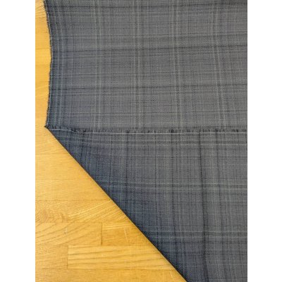 画像4: 生地：ブリティッシュチェック柄ウール（グレー／緑黒）