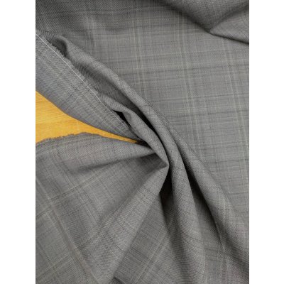 画像5: 生地：ブリティッシュチェック柄ウール（グレー／緑黒）