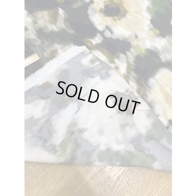 画像3: 生地：色彩手書き風プリント（クリーム地）