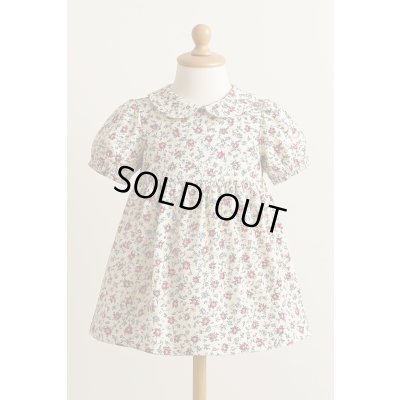 画像7: 生地：綿100％ 小花柄プリント（オフ地×多色）