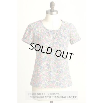 画像1: 生地：綿100％ニット花柄総柄