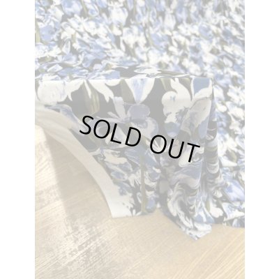 画像8: 生地：ポリエステル100％ 花柄2wayニット（（紺地／白・ブルー））