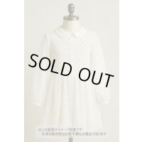 生地：綿100％ 水玉刺繍入りコットン（オフホワイト）