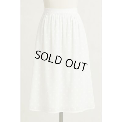 画像8: 生地：綿100％ 水玉刺繍入りコットン（オフホワイト）