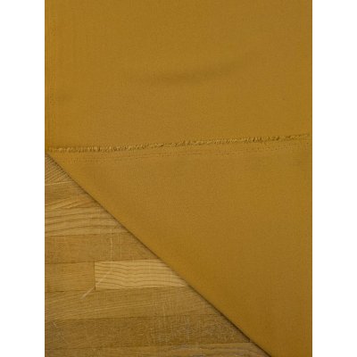 画像4: 生地：ポリエステル100％ 無地ジョーゼット（マスタード）