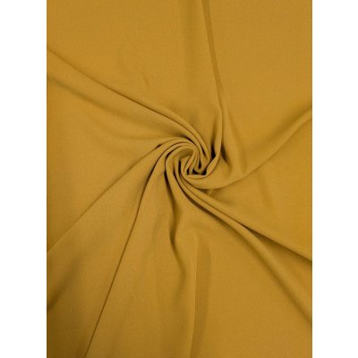 画像8: 生地：ポリエステル100％ 無地ジョーゼット（マスタード）