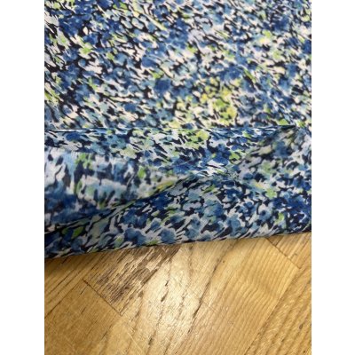 画像4: 生地：綿100％ 80シフォンAG加工 ジョーゼット（ブルー）