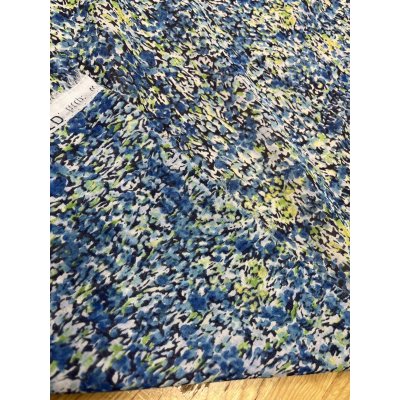 画像5: 生地：綿100％ 80シフォンAG加工 ジョーゼット（ブルー）