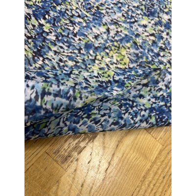 画像6: 生地：綿100％ 80シフォンAG加工 ジョーゼット（ブルー）