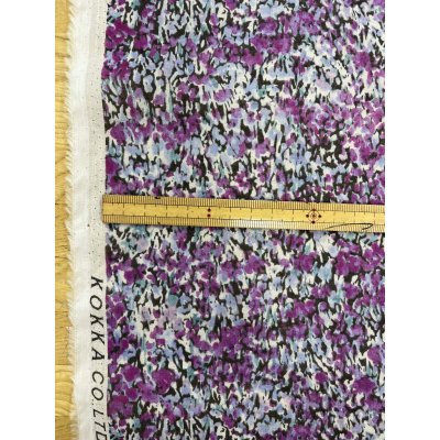 画像3: 生地：綿100％ 80シフォンAG加工 ジョーゼット（パープル）