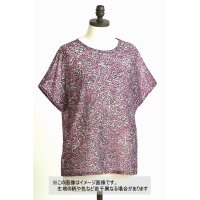 生地：綿100％ 80シフォンAG加工 ジョーゼット（ピンク）