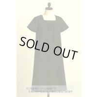 生地：コットンメッシュシャーリング（黒）