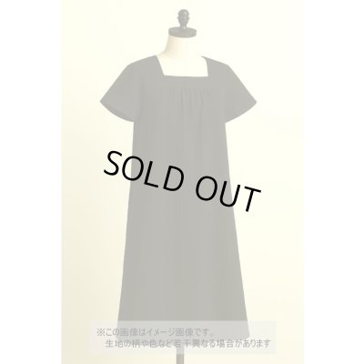 画像1: 生地：コットンメッシュシャーリング（黒）