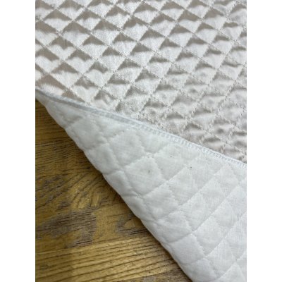 画像7: 生地：綿ポリエステルサテンキルト（クリーム）