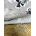 画像5: 生地：ポリエステル100％大柄フラワープリント（グレージュ×白黒）