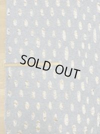 生地：綿100％オパール型加工風ダメージ裏毛ニット（グレー）