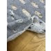 画像4: 生地：綿100％オパール型加工風ダメージ裏毛ニット（グレー）