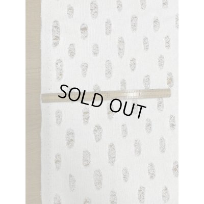 画像2: 生地：綿100％オパール型加工風ダメージ裏毛ニット（白）