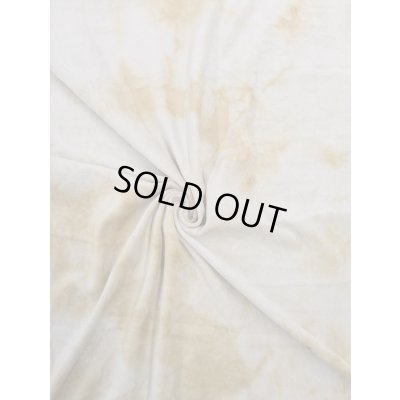 画像7: 生地：ポリエステル100％ムラ染めベロアニット（ベージュ）