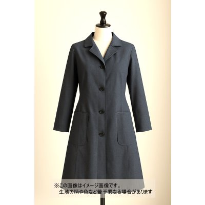 画像1: 生地：シャンブレー風 綿麻中厚生地（紺）