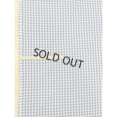 画像2: 生地：綿100％ギンガムチェック柄（紺）