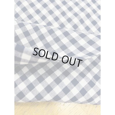 画像5: 生地：綿100％ギンガムチェック柄（紺）