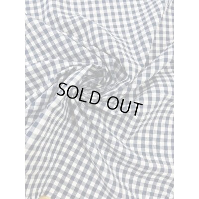 画像7: 生地：綿100％ギンガムチェック柄（紺）