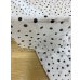 画像9: 生地：ドットプリントコットン90％ラミー10％（白／黒）