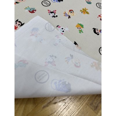 画像3: 生地：キャラクタープリント ライトキャンバス生地（クリーム）