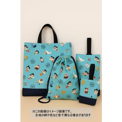 画像8: 生地：キャラクタープリント ライトキャンバス生地（ブルー）