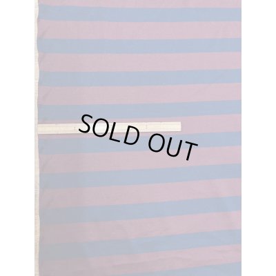 画像2: 生地：綿100％太ボーダー天竺ニット（エンジ×紺）