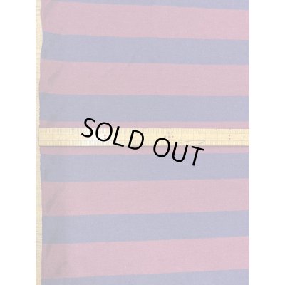 画像3: 生地：綿100％太ボーダー天竺ニット（エンジ×紺）