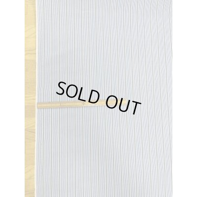 画像2: 生地：ストライプ柄プリント 中厚コットン（白／紺）