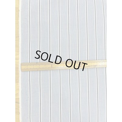 画像3: 生地：ストライプ柄プリント 中厚コットン（白／紺）