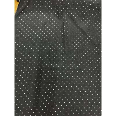 画像7: 生地：水玉柄ポリエステルデシン（ブラック×白）