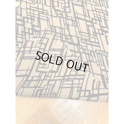 画像4: 生地：ポリエステル100％変形バイアスプリント（ブラウン×ブラック）