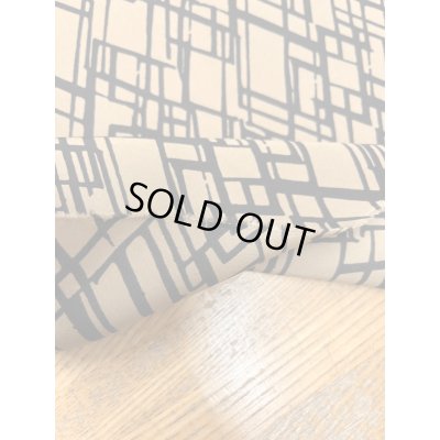 画像5: 生地：ポリエステル100％変形バイアスプリント（ブラウン×ブラック）