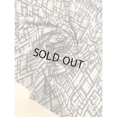 画像7: 生地：ポリエステル100％変形バイアスプリント（ブラウン×ブラック）