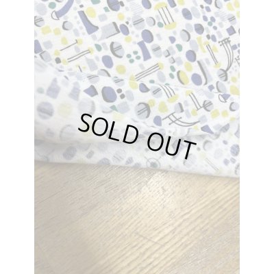 画像5: 生地：綿100％抽象的SZ柄天竺ニット（白地）