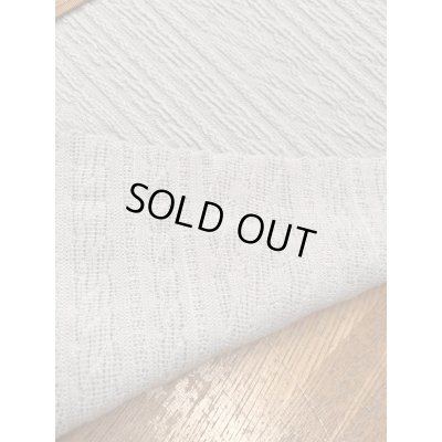 画像4: 生地：ジャガード編み アランケーブル柄 ニット（くすみピンクベージュ）