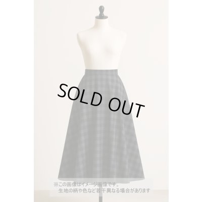 画像1: 生地：ポリエステル100％ブロックチェック柄（黒／墨黒）