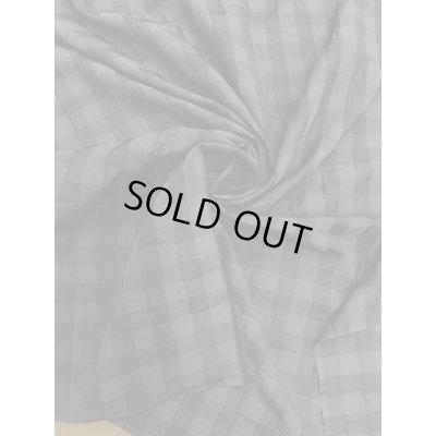 画像8: 生地：ポリエステル100％ブロックチェック柄（黒／墨黒）